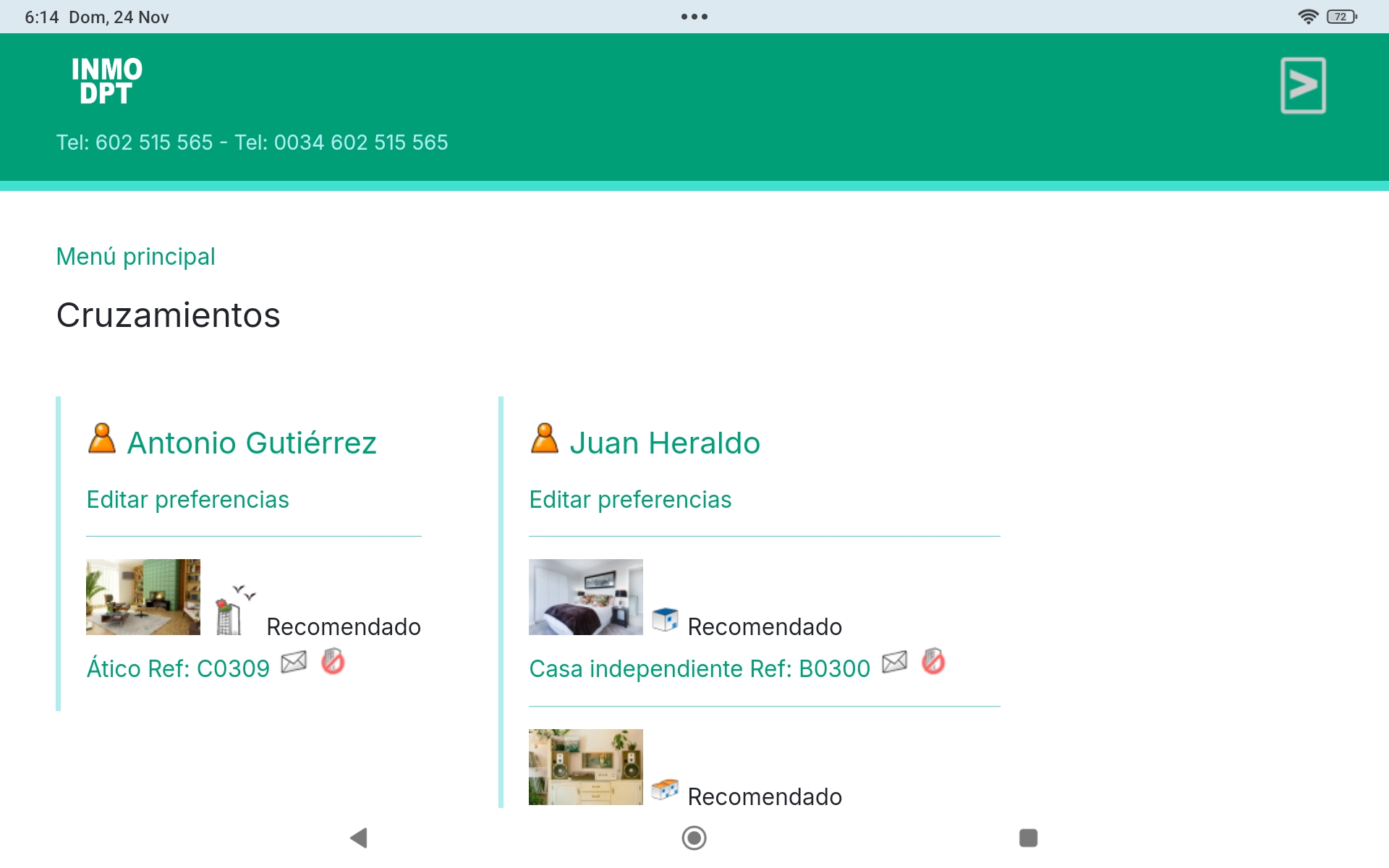 Cruzamientos